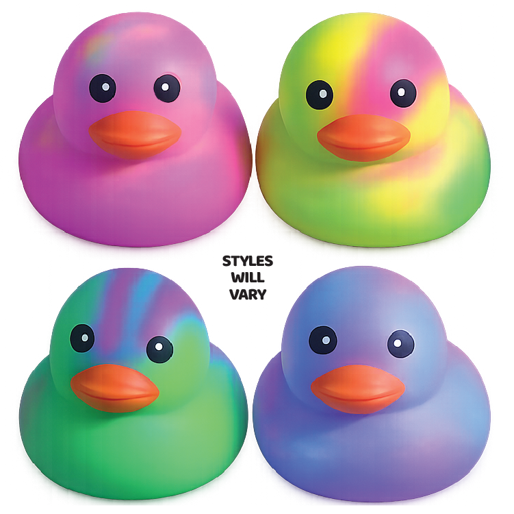 Fun Doh MEGA Squishy Tie Dye Duck Toy Variety - 8/Display: Wholesale Price