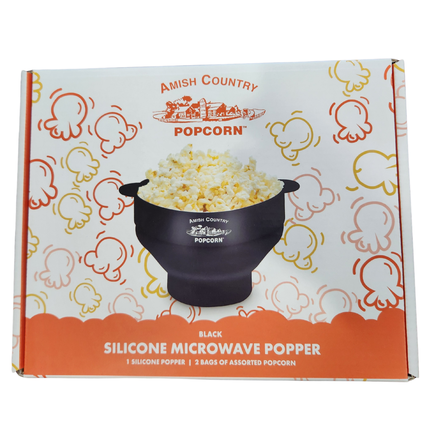 Silicone Microwave Popper: Purple