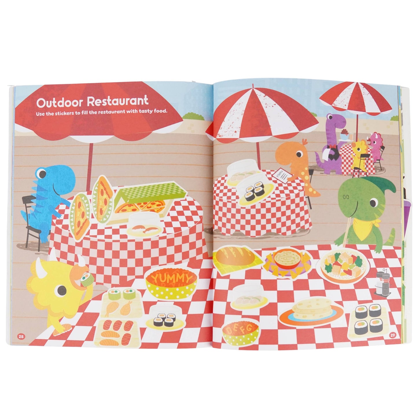 Dinos Love Stickers Activity Book