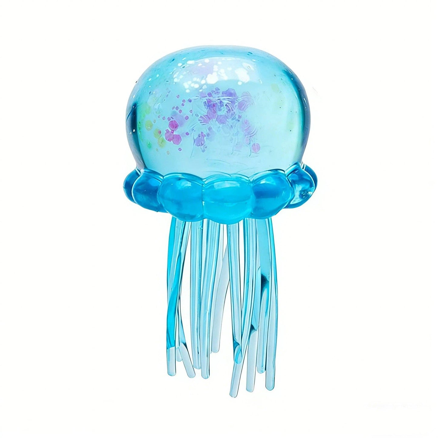Glitter Jellyfish Toy Slow Rising Stress Relief Squeeze Toy Boxed Set: Jellyfish / 1 box(12pcs)