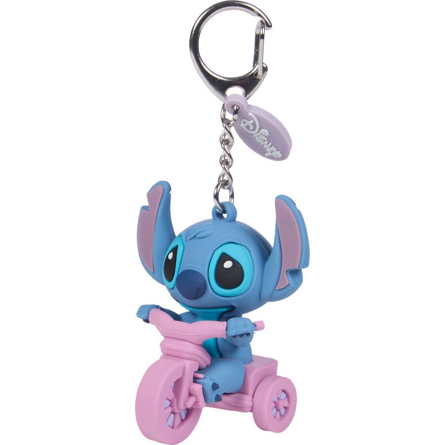 Disney Stitch Backpack Clip 4-stlyes 16pc Clip Strip