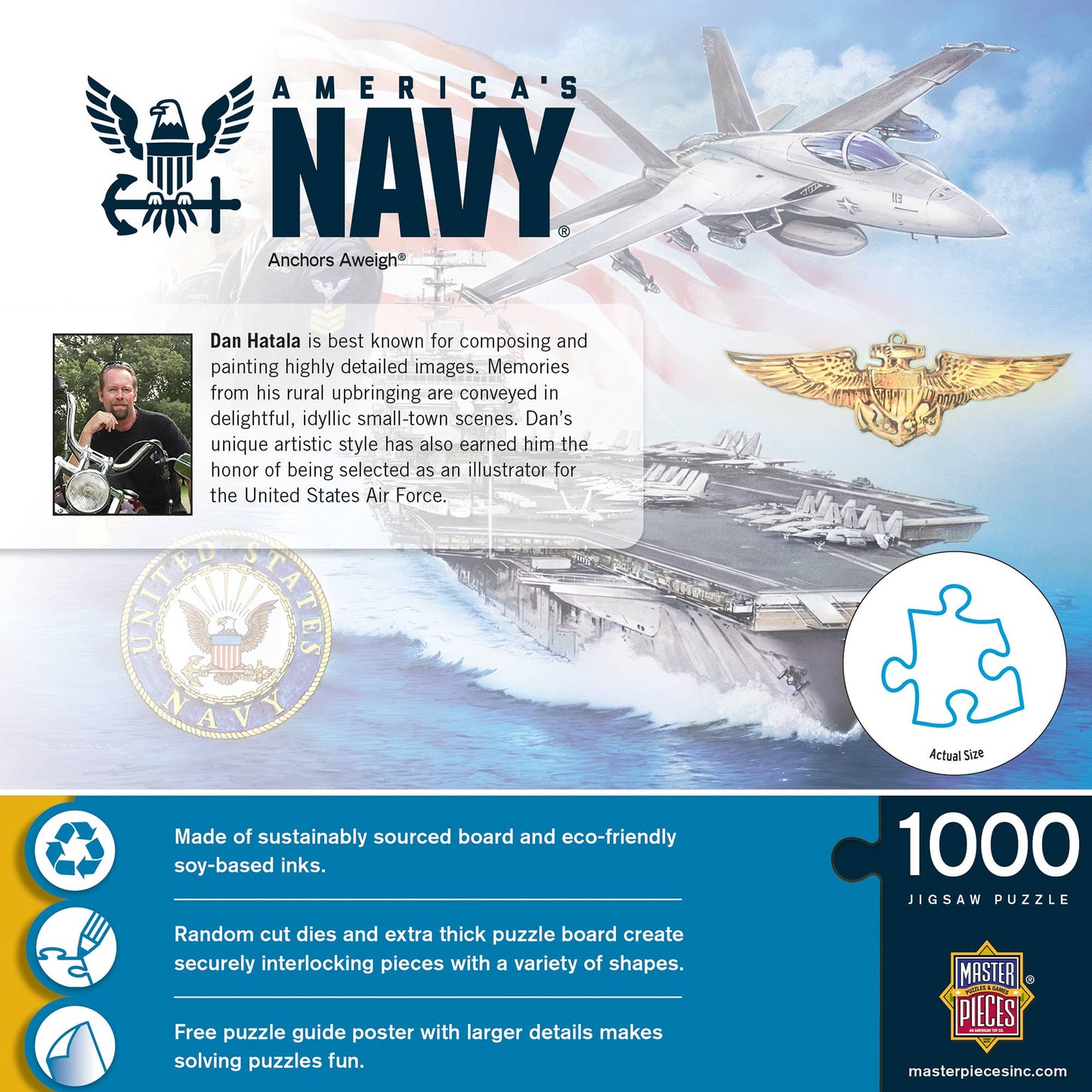 America's Navy - Anchors Away 1000 Piece Puzzle