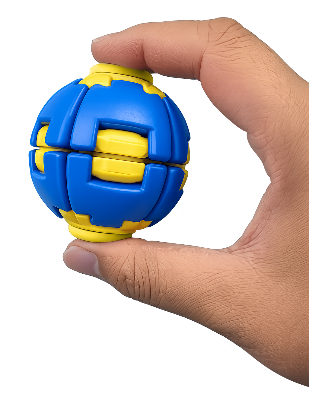 Power Spin Squeeze Fidget Ball Toy Variety - 12/Display: Wholesale Price