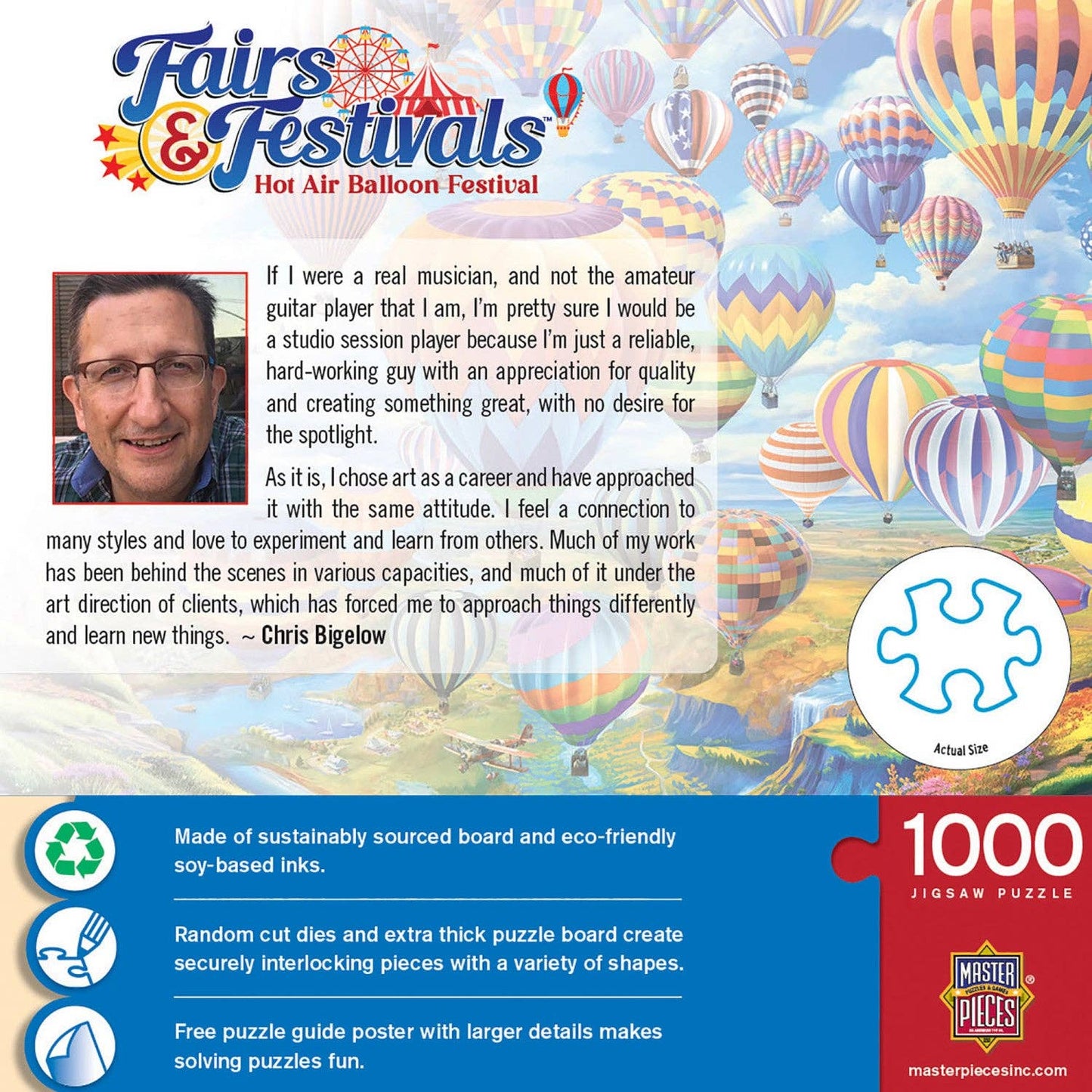 Fairs & Festivals - Hot Air Balloon Festival 1000 Piece Puzz