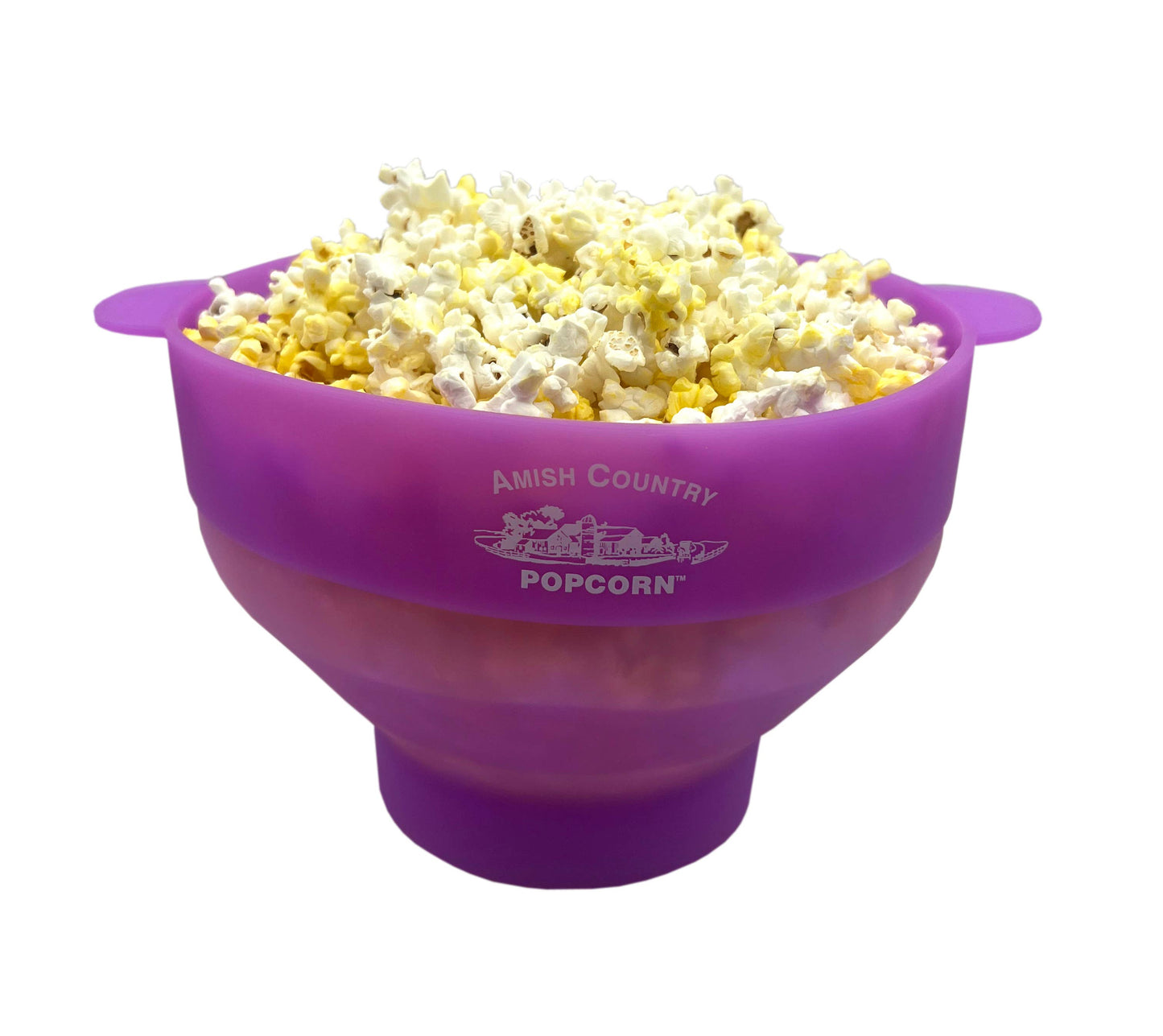 Silicone Microwave Popper: Blue